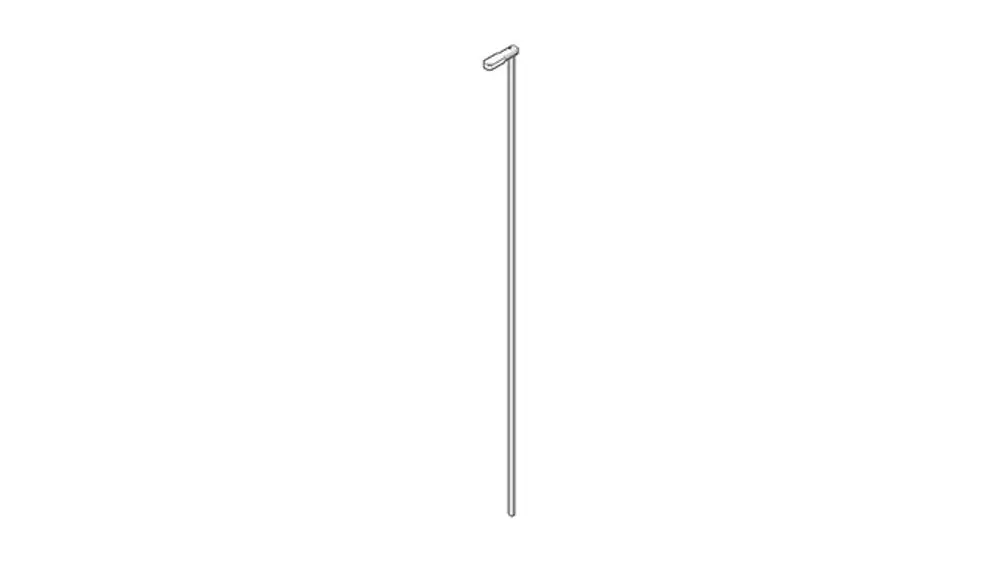 DORNBRACHT Zugstange für Ablaufgarnitur ERSATZTEILE 04209600500 D. 15 x 172,5 mm Chrom, 04209600500-00 Galeriebild 1
